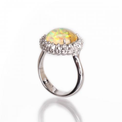 NFC Jewelry by Galatea: Momento Gem with Citrine For Iphone 7 and newer